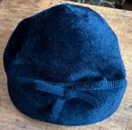 Vintage Dames Hoedje met Strikje, Kleding | Dames, Hoeden en Petten, Ophalen of Verzenden, Zo goed als nieuw, One size fits all