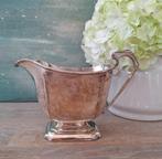 Oude roomkan, melkkan, verzilverd, art deco, Ophalen of Verzenden