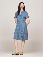 Tommy hilfiger pleated blousejurk nieuw, Kleding | Dames, Jurken, Blauw, Nieuw, Ophalen of Verzenden, Maat 36 (S)