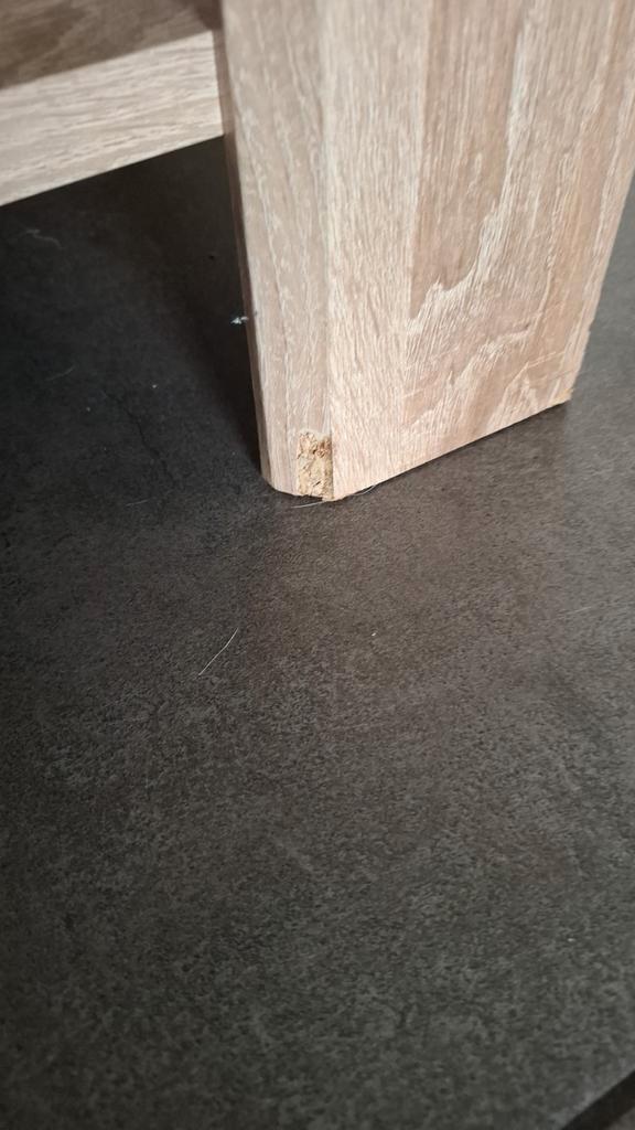 Jysk Salontafel licht eiken, Huis en Inrichting, Tafels | Salontafels, Gebruikt, Minder dan 50 cm, 50 tot 100 cm, 100 tot 150 cm