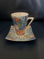 Mosaic gaudi espresso kopje en schoteltje, Nieuw, Ophalen of Verzenden, Overige stijlen, Kop(pen) en/of Schotel(s)