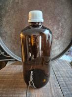 Apothekers fles witte dop, Antiek en Kunst, Ophalen of Verzenden