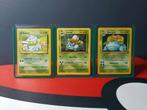 Bulbasaur, Ivysaur & Venusaur Base Set 1999, Hobby en Vrije tijd, Ophalen of Verzenden, Zo goed als nieuw, Meerdere kaarten, Foil