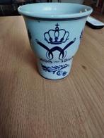 Beker/kom koningin Wilhemina. Delfts Schoonhoven, Ophalen, Gebruikt, Nederland, Overige typen