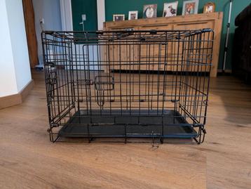 Hondenbench - Dog Crate - 33 cm (b) x 56 cm (l) x 41 cm (h) beschikbaar voor biedingen