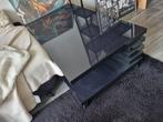 salontafel zwart, Huis en Inrichting, Tafels | Salontafels, Ophalen, Minder dan 50 cm, Minder dan 50 cm, Zo goed als nieuw