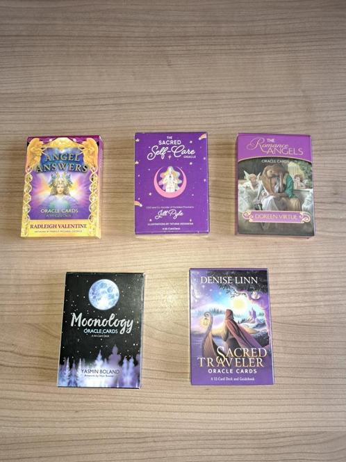 Diverse Engelse Orakel decks te koop., Boeken, Esoterie en Spiritualiteit, Zo goed als nieuw, Overige typen, Tarot of Kaarten leggen
