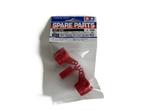 Tamiya 50648 TA-01/DF-01 Front Upright Red (2) 1/10, Ophalen of Verzenden, Nieuw