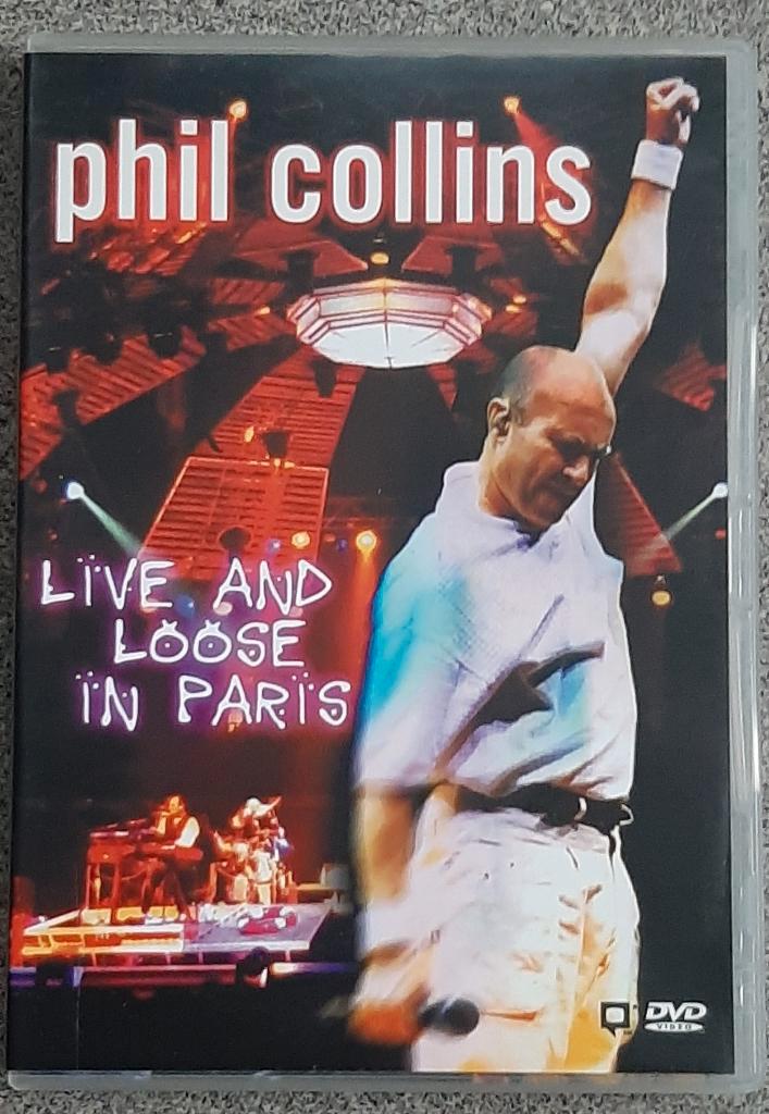Phil Collins - Live and loose in Paris, Cd's en Dvd's, Dvd's | Muziek en Concerten, Zo goed als nieuw, Muziek en Concerten, Alle leeftijden