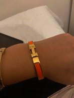 Oranje-Gouden Armband, Sieraden, Tassen en Uiterlijk, Armbanden, Ophalen of Verzenden, Zo goed als nieuw, Oranje, Staal