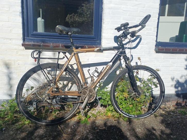 GAZELLE ATB, opknapper, achterwiel defect, Fietsen en Brommers, Fietsen | Mountainbikes en ATB, Gebruikt, Gazelle, Ophalen