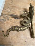 Sierlijk koperen ophanghaak, Antiek en Kunst, Antiek | Koper en Brons, Ophalen, Koper