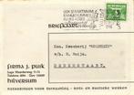 Firma J. Puik, Hilversum - 07.1941 - briefkaart, Ophalen of Verzenden, Briefkaart
