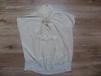 prachtige beige top van Cristinaeffe, mt 38/40, Maat 38/40 (M), Verzenden, Beige, Korte mouw