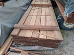 Hardhout vlonderplanken 275 cm glad bezorgen mogelijk, Tuin en Terras, Palen, Balken en Planken, Ophalen, Planken, Nieuw, Hardhout