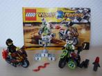 Lego World Racers: 8896 Slangenkloof, 2 motoren met beker *, Kinderen en Baby's, Speelgoed | Duplo en Lego, Complete set, Ophalen of Verzenden