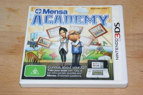 Mensa Academy (3DS), Spelcomputers en Games, Games | Nintendo 2DS en 3DS, Gebruikt, Puzzel en Educatief, Ophalen of Verzenden