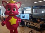 Pinkfong Babyshark mascotte te huur of langs laten komen, Ophalen of Verzenden, Zo goed als nieuw