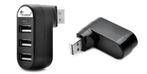 High Speed USB 2.0 Hub met draaibare USB plug, Verzenden, Nieuw