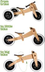 Wishbone 3-1 loopfiets, Kinderen en Baby's, Speelgoed | Buiten | Voertuigen en Loopfietsen, Ophalen, Gebruikt, Loopfiets