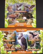 - 722 - 2 Blokken met Adelaars. 5 zegels., Verzenden, Gestempeld, Dier of Natuur