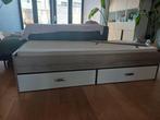 Eenpersoonsbed 90x200 cm met 2 lades., Ophalen, Gebruikt, 90 cm, Eenpersoons