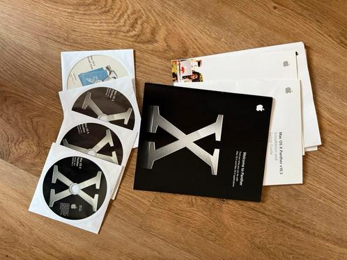 Apple Mac OSX Panther 10.3 (set nog in originele doos!), Computers en Software, Computerbehuizingen, Gebruikt, Ophalen of Verzenden