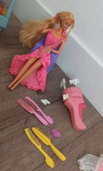 Complete vintage Barbie-set 'Twirly curls"