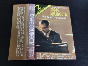 DAVE BRUBECK - THE BEST LIVE SESSIONS (CASSETTEBANDJE) beschikbaar voor biedingen