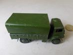 1955 Dinky Toys 623 ARMY COVERED WAGON + HUIF + DRIVER (-A-), Ophalen of Verzenden, Gebruikt, Bus of Vrachtwagen, Dinky Toys