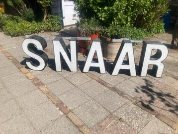Reclameletters, doosletters, lichtletters 52cm hoog beschikbaar voor biedingen
