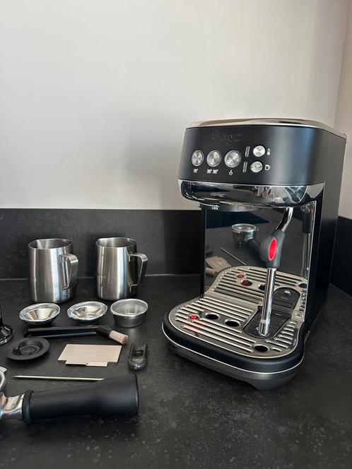 Sage the Bambino Plus Black Truffel, Witgoed en Apparatuur, Koffiezetapparaten, Nieuw, Espresso apparaat, Verzenden