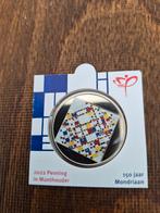 Penning 150 Jaar Mondriaan in munthouder 2022., Ophalen of Verzenden, Overige materialen, Nederland