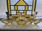 Posselt kristal 3 stuks , en glas in lood, Ophalen of Verzenden