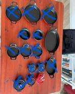Staub set, gietijzer, cocottes, schalen – Made in France, Huis en Inrichting, Keuken | Potten en Pannen, Ophalen of Verzenden