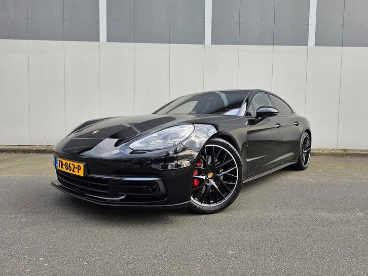 Porsche Panamera 2.9 V6 Twin-turbo 440pk PDK 2017 Zwart, Auto's, Porsche, Particulier, Panamera, 360° camera, 4x4, ABS, Achteruitrijcamera