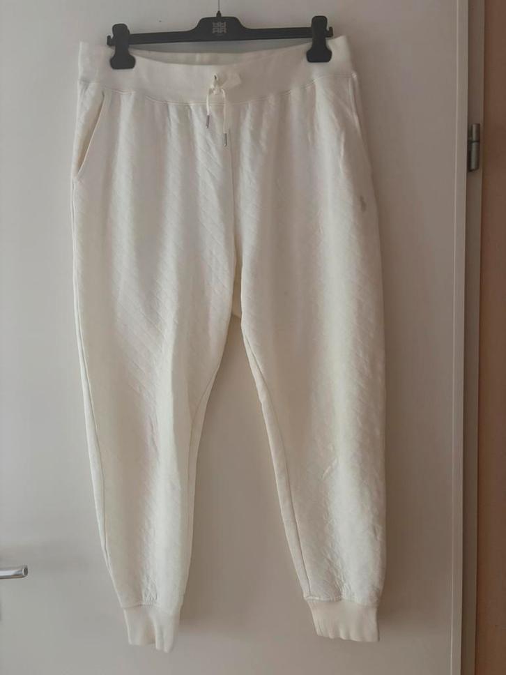 POLO RALPH LAUREN broek mt L (44) zgan, Kleding | Dames, Broeken en Pantalons, Zo goed als nieuw, Maat 42/44 (L), Wit, Lang, Ophalen of Verzenden