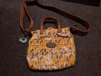Fossil Schoudertas met geometrisch patroon, Sieraden, Tassen en Uiterlijk, Tassen | Damestassen, Ophalen of Verzenden, Zo goed als nieuw