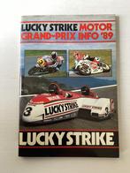 Lucky Strike Motor Grand Prix info 1989, Verzamelen, Automerken, Motoren en Formule 1, Motoren, Zo goed als nieuw, Verzenden