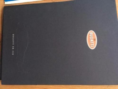 Bugatti EB 218, EB 18 3 Chiron of EB 18/4 persmap '99 '00, Boeken, Auto's | Folders en Tijdschriften, Zo goed als nieuw, Overige merken