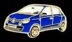 Renault Twingo pin- blauw gelakt, Verzamelen, Verzenden, Nieuw, Transport, Speldje of Pin