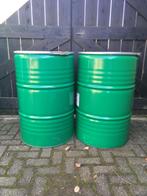 Vuurton brandton fust vat drum ton OUD & NIEUW - op = op!!, Tuin en Terras, Vuurkorven, Ophalen, Zo goed als nieuw, Vuurton