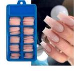 Milky#, 100 Pcs #Doodskist #Nagels Kunstnagels, Overige kleuren, Verzenden, Nieuw, Handen en Nagels