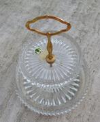 Prachtige Walther Glass - Etagère Cake stand, Antiek en Kunst, Antiek | Glas en Kristal, Ophalen of Verzenden