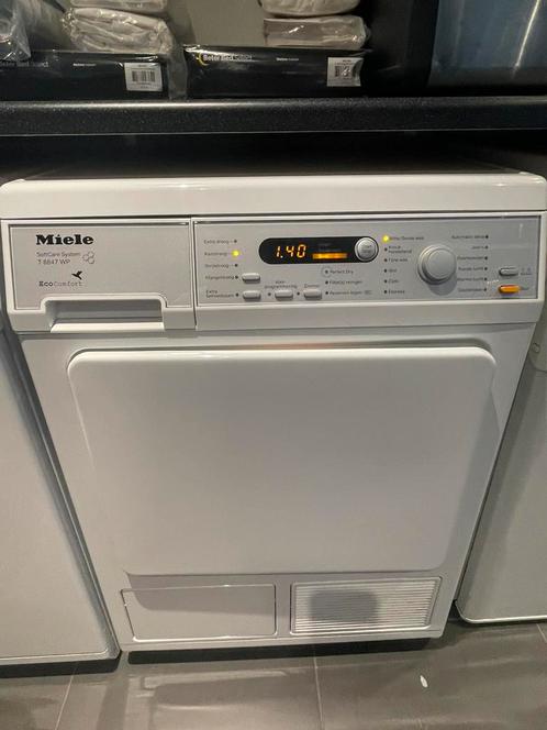 Miele warmtepomp droger T 8847 WP, Witgoed en Apparatuur, Wasdrogers, Gebruikt, 6 tot 8 kg, 85 tot 90 cm, Ophalen