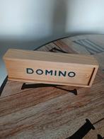 Houten Domino Spel, Hobby en Vrije tijd, Gezelschapsspellen | Bordspellen, Gebruikt, Onbekend, Ophalen of Verzenden, Reisspel