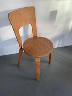 Stoel 60, Alvar Aalto voor Artek, vintage design retro, Ophalen of Verzenden, Huis en Inrichting