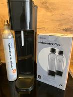 Blokker sodastream incl 2 flessen en (lege) cilinder, Ophalen of Verzenden, Zo goed als nieuw