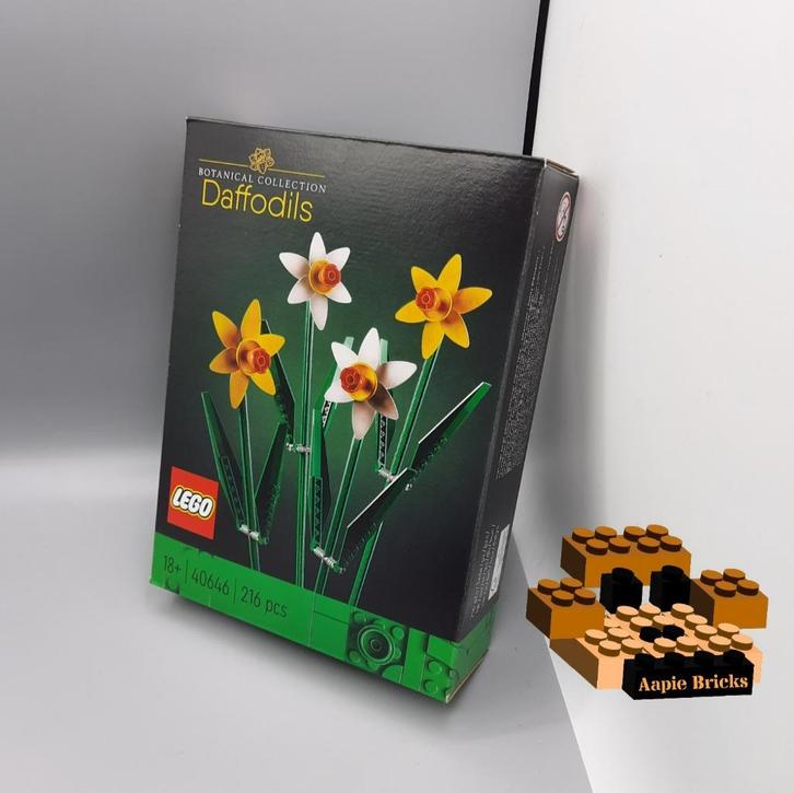 Lego bloemen NIEUW rozen en narcissen sets 40646 en 40460, Kinderen en Baby's, Speelgoed | Duplo en Lego, Nieuw, Lego, Complete set