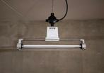 Antieke hanglamp eind jaren '40 dimbaar LED, Ophalen, Gebruikt, 50 tot 75 cm, Glas